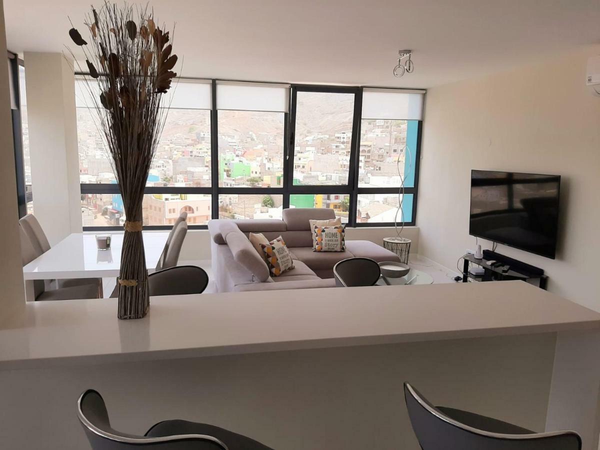 Morabeza Deluxe With Sea View Apartment Mindelo Bagian luar foto