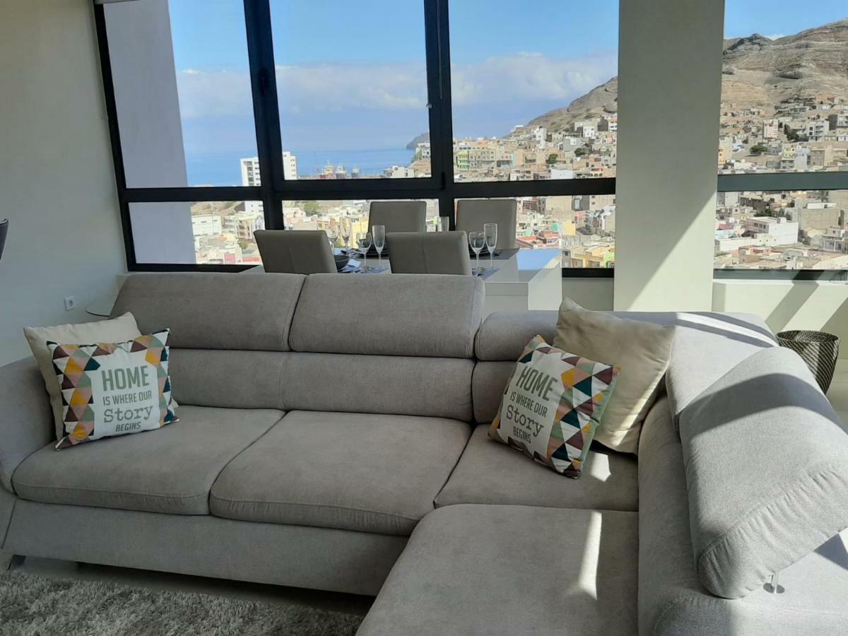 Morabeza Deluxe With Sea View Apartment Mindelo Bagian luar foto